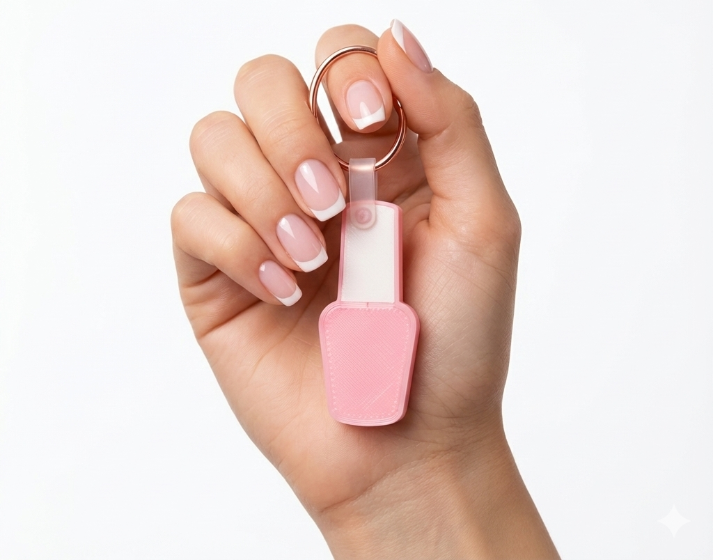 Inverse NFC Keychain - Nails