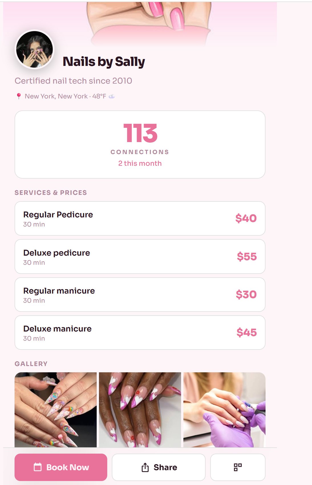 Nails by Sally - Nail Tech