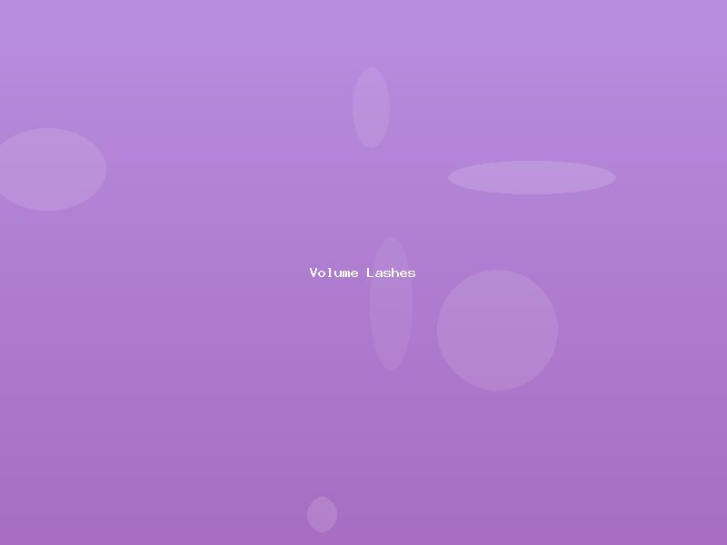 Volume Lashes